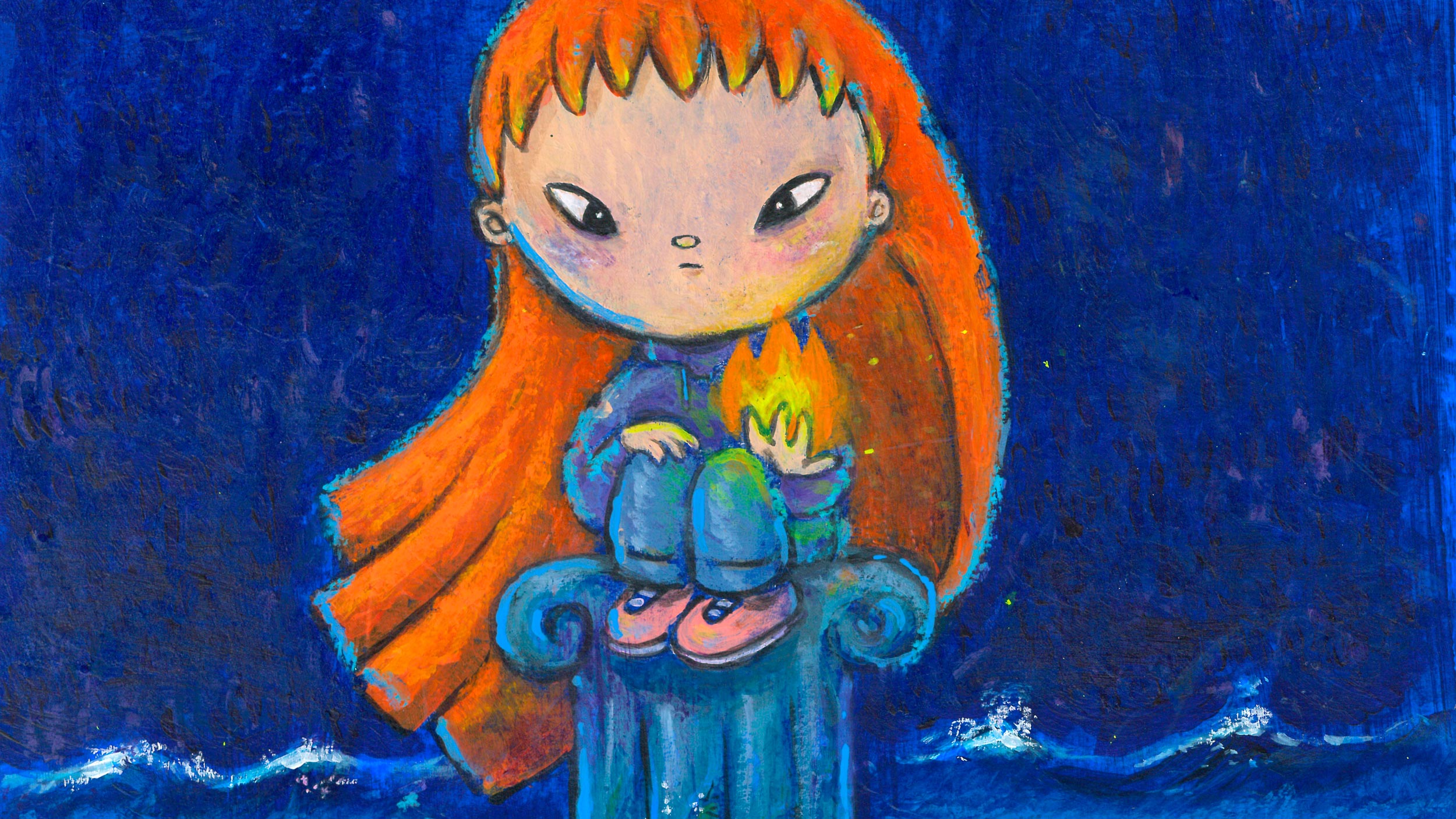 A Tiny Flame to Keep Her Warm
